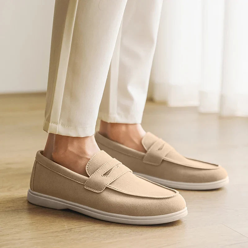 Daniel Suede Leather Loafers